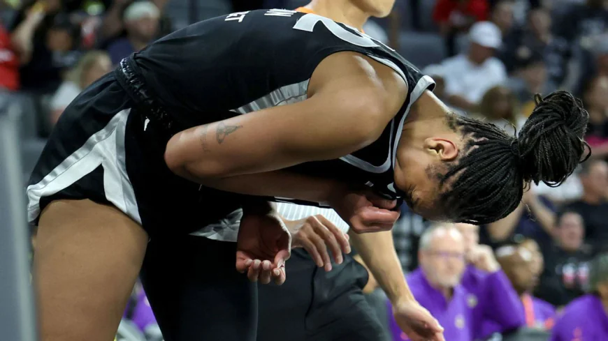 Aces' Wilson still in protocol, out for Lynx game