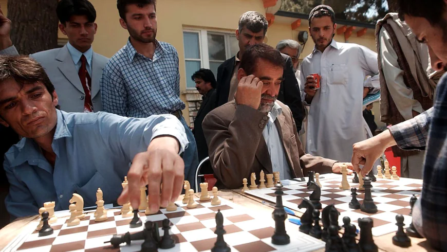 The Taliban has banned a lot of things ... but chess?