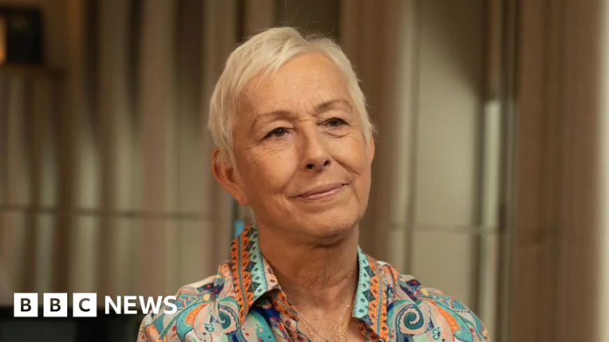 Martina Navratilova: 'I wouldn't have left home for Trump's America'