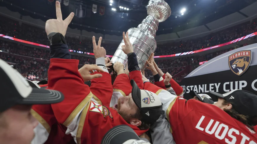 Florida Panthers repeat as Stanley Cup champions by beating the Oilers in 6 games