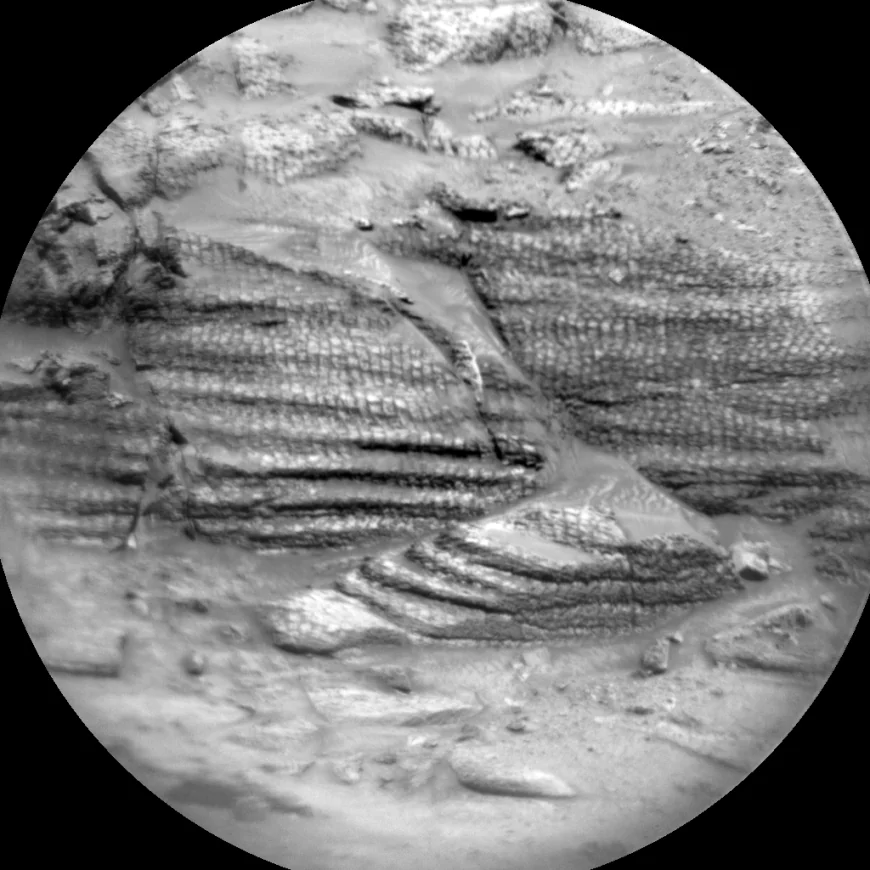 Curiosity Blog, Sols 4575-4576: Perfect Parking Spot
