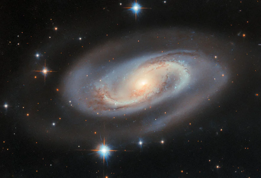 Hubble Captures an Active Galactic Center