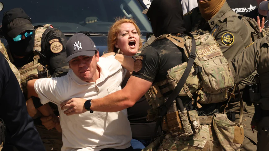 Trump Admin Says ICE Agents are the Real Victims Amid Violent Immigration Raids