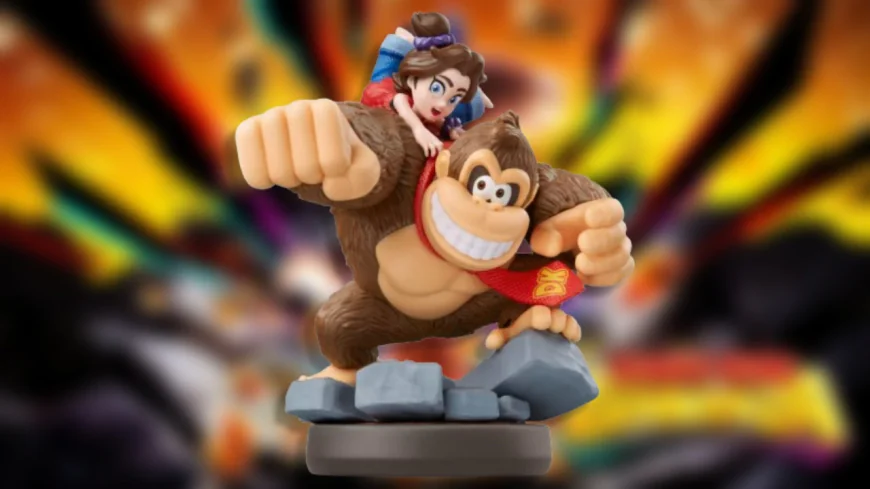 Donkey Kong & Pauline Amiibo Up for UK Preorder at £16.99 with Bananza Bonuses