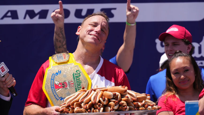 Throat GOATs Joey Chestnut and Miki Sudo Win Annual Hot Dog Eating Contest