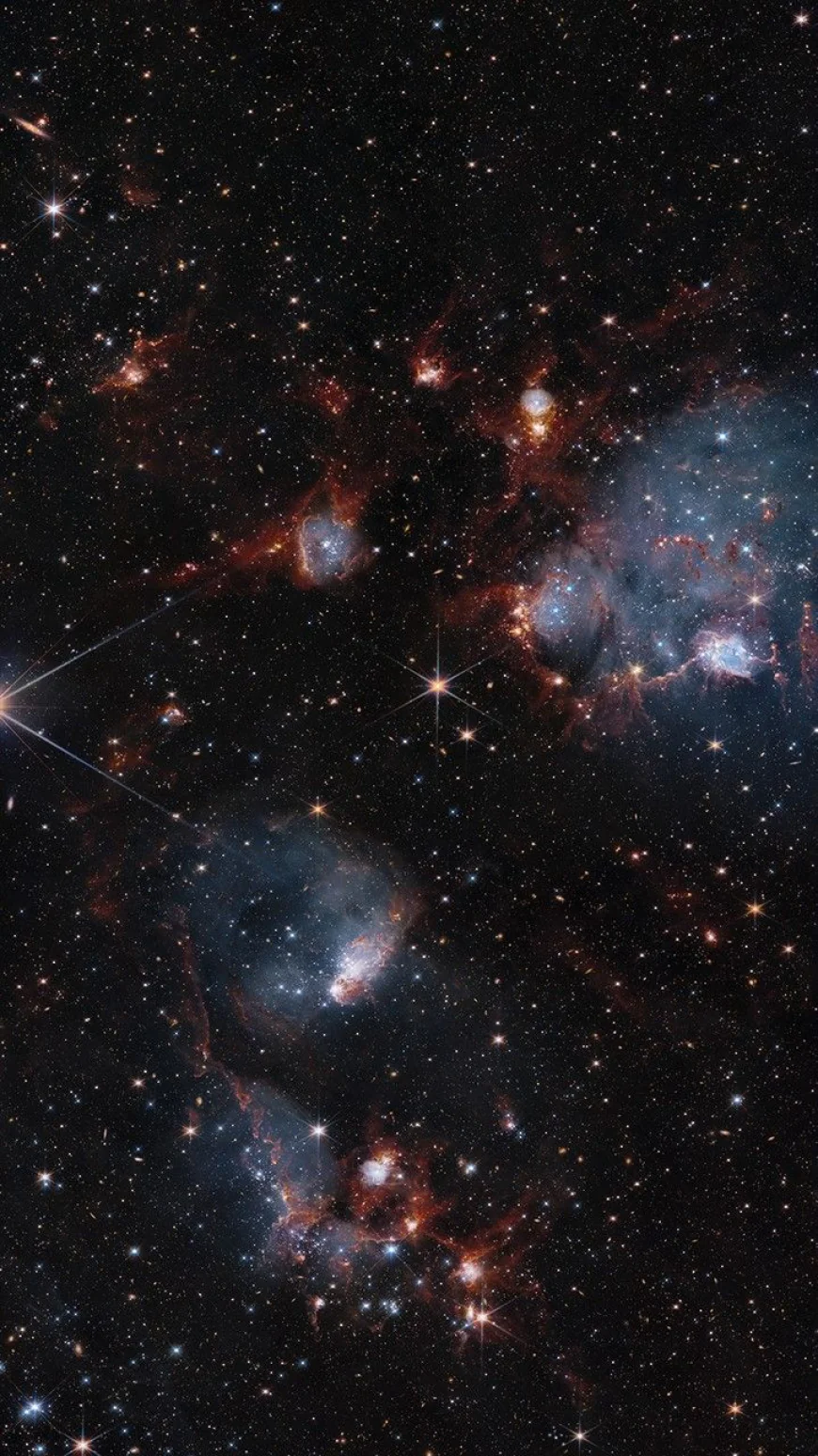 NASA’s Hubble and Webb Telescopes Reveal Two Faces of a Star Cluster Duo