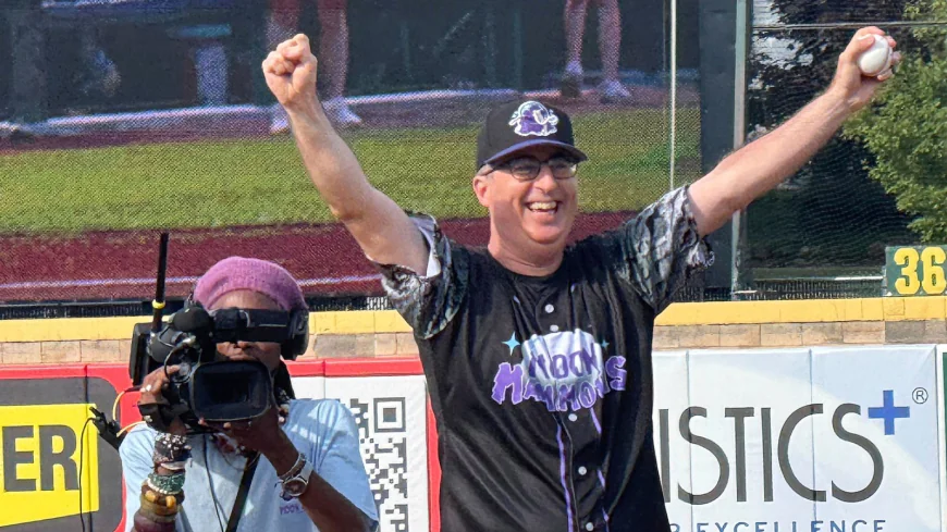 John Oliver-Branded Minor League Baseball Team the Erie Moon Mammoths Play First Game