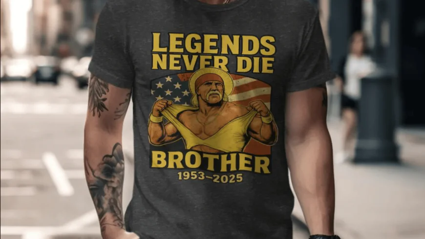 Hulk Hogan Tribute Merch Pops Up Online Hours After Wrestler’s Death