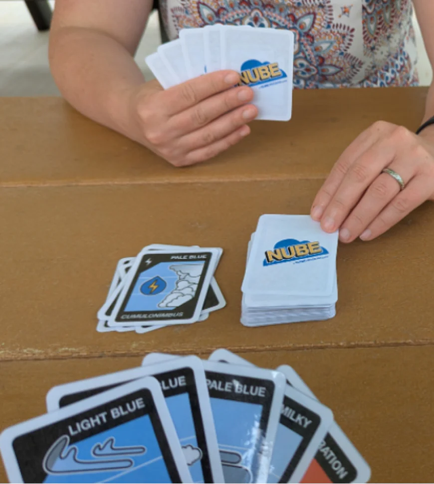 NUBE: New Card Game Helps Learners Identify Cloud Types Through Play