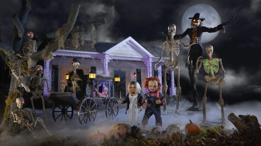 Home Depot’s 2025 Halloween Collection Has Officially Dropped (And That 12-Foot Skeleton Is Already Back in Stock)