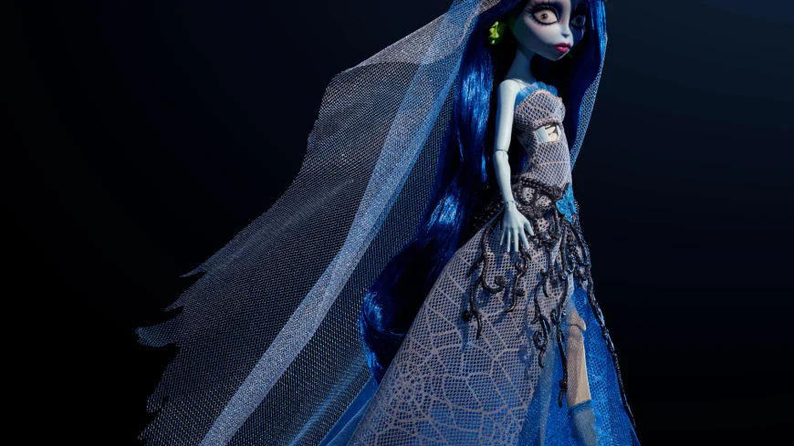 Here Comes the Bride: This Limited-Edition Monster High Doll Celebrates 20th Anniversary of Tim Burton’s Classic ‘Corpse Bride’