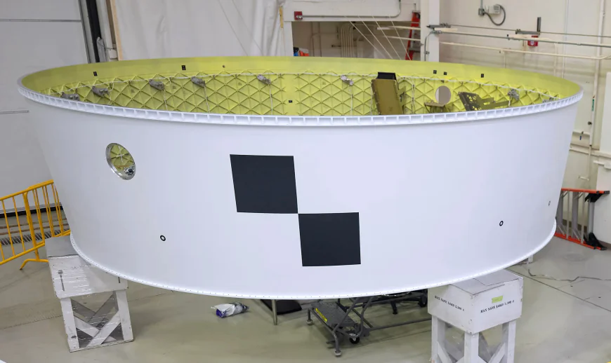 NASA Invites Media to View Artemis II Orion Stage Adapter at Marshall