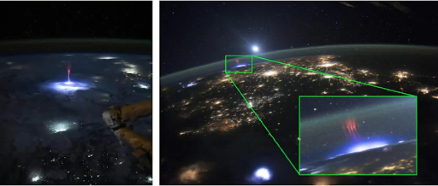 A Gigantic Jet Caught on Camera: A Spritacular Moment for NASA Astronaut Nicole Ayers!