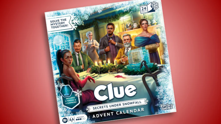 The Clue Advent Calendar Is a Murder Mystery Game You Play Throughout the Holiday Season