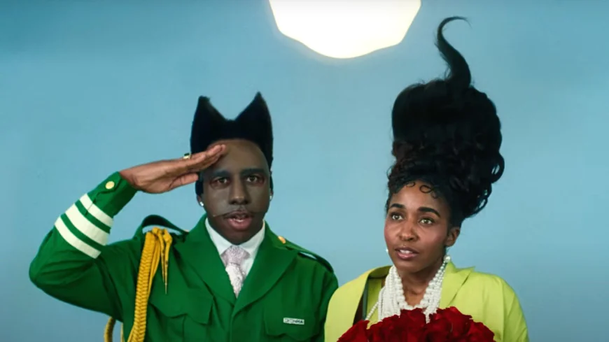 Tyler, the Creator Falls in Love With Nia Long, Ayo Edebiri, Willow in ‘Darling, I’ Video