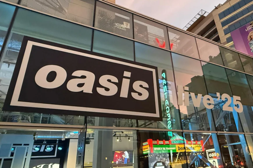 Oasis Merch Pop-Up Stores Roll Through North America Ahead of Reunion Shows
