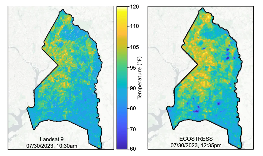 NASA Scientists Help Maryland County Plan to Beat Summer Heat Risks