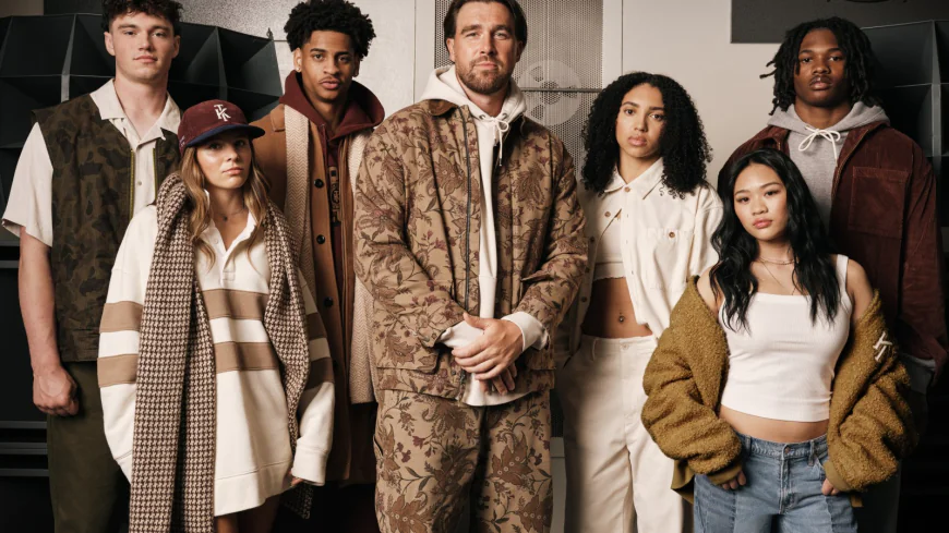 Travis Kelce Caps a Busy Week With an American Eagle Collaboration