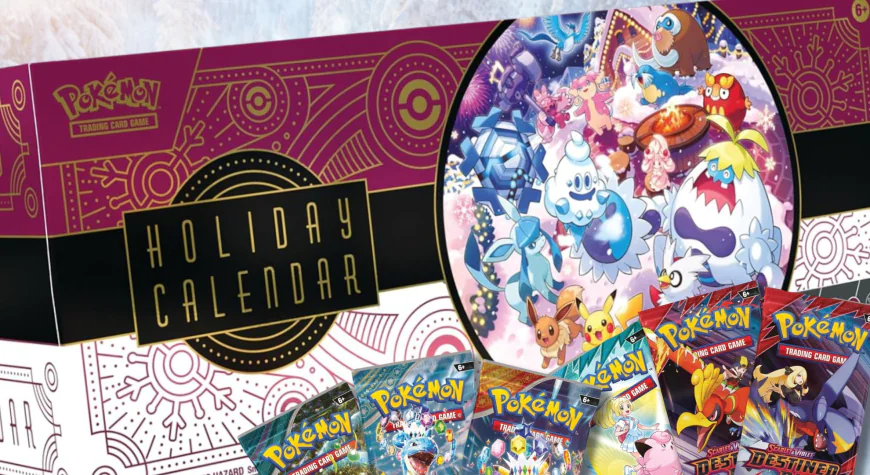 This Year's Pokémon TCG Holiday Calendar Is Stacked With Booster Packs